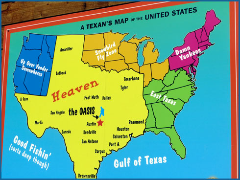 Texas Karte